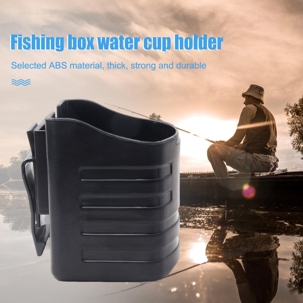 Plastic Cup Holder Easy Installation Fishing Bottle Holder Portable Removable Lightweight Multifunctional Angler Supplies