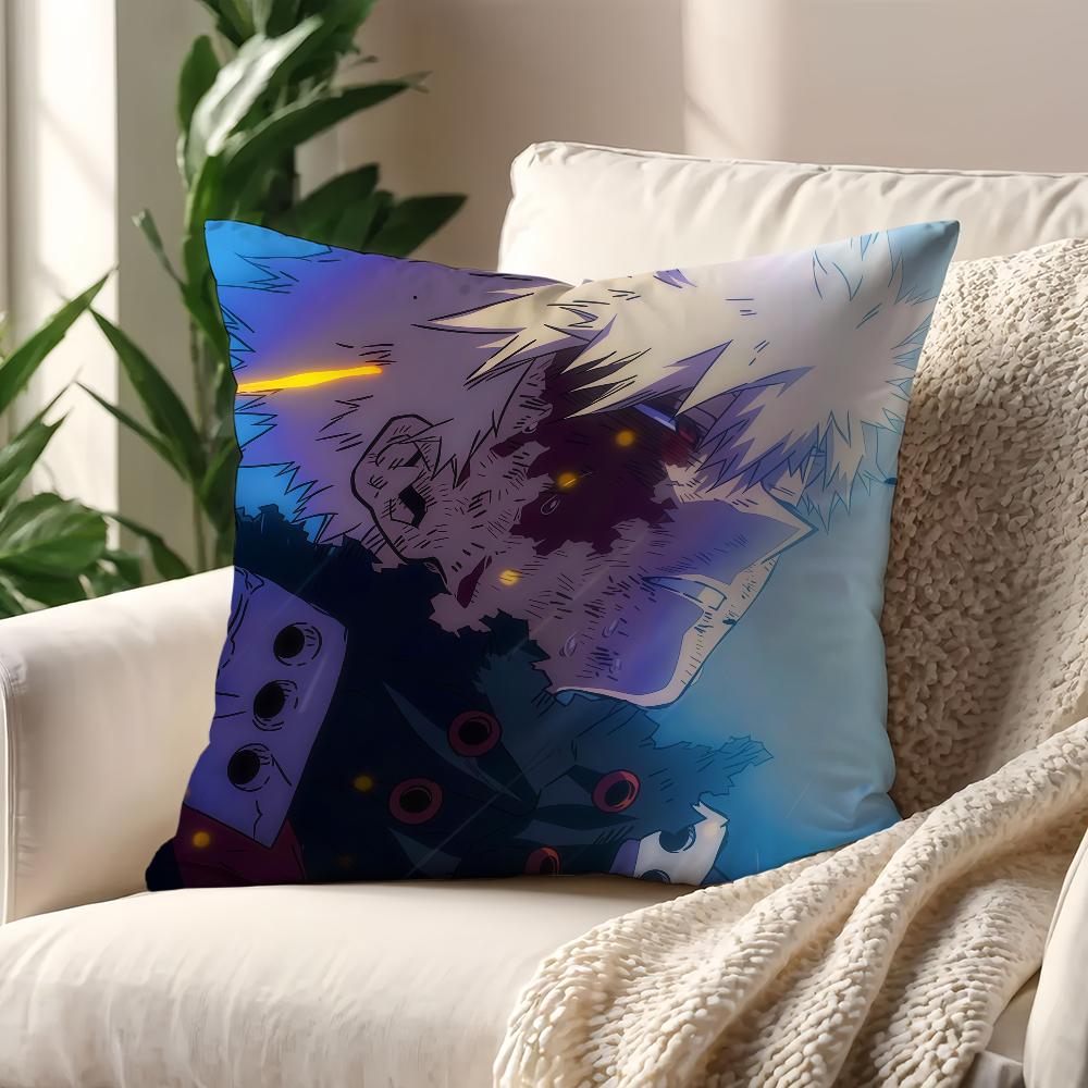 Katsuki Bakugo My Hero cushion cover For Pillow Sofa Printing Decoration Room Home Office Coffee Shop Car Nordic Simplicity