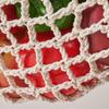1pcs Home Kitchen Fruit Hanging Basket,Hanging Fruit Hammock For Kitchen Under Cabinet, Handwoven Hanging Fruit Holder For Home Boat Camper