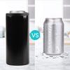 4 in 1 Insulated Can Cooler Double Walled Stainless Steel Beer Holder Cooler for 12 Oz Beer Bottles