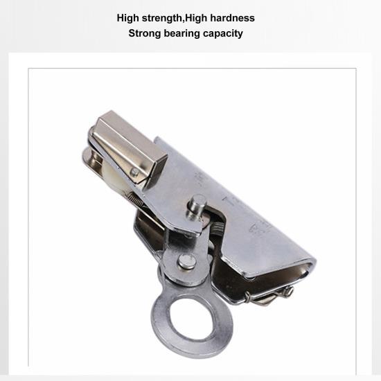 Self Locking Rope Grab Outdoor Climbing Mountaineering Rope Ascender Fall Protection Aerial Work Protector