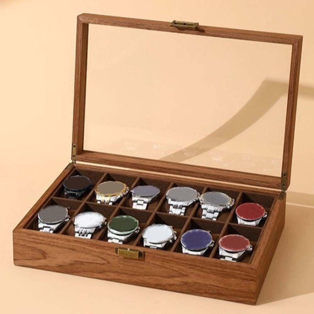 1/2/3/6/10/12 Slots Watch Storage Box Soft Watch Pillow Watch Display Box  Watch Protection
