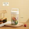 Portable Fruit Oatmeal Breakfast Cup With Spoon For Students And Office Use