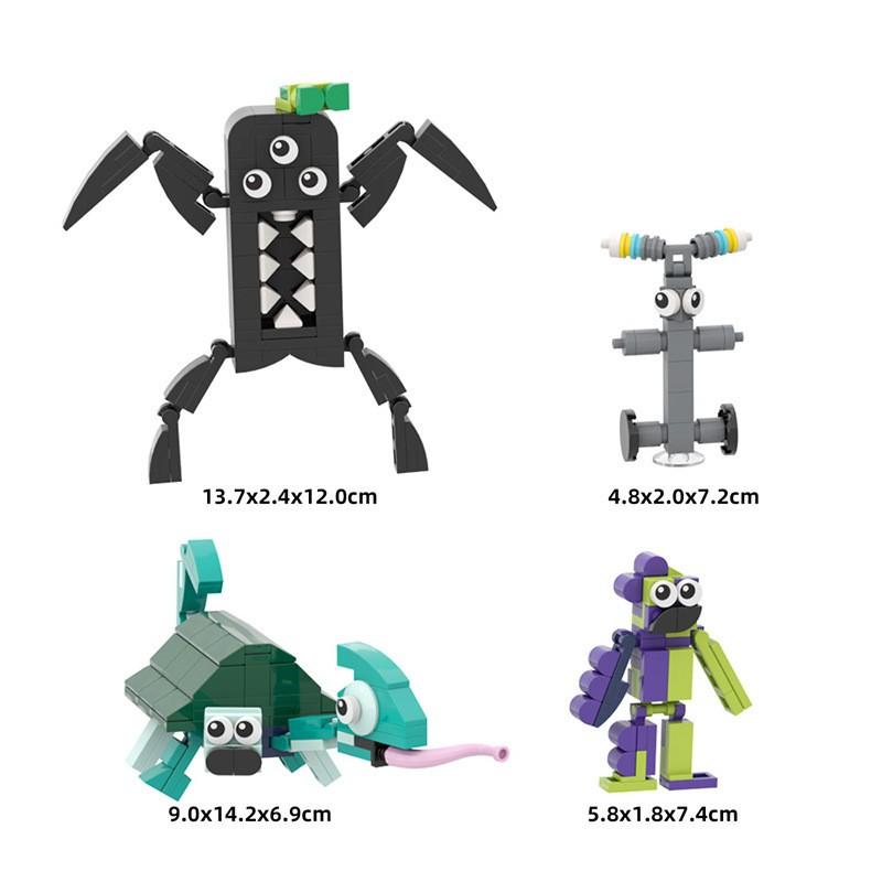 

Персонажи Хоррор Игр Модель Креативный MOC Робот-Монстр Комбинация Сборка Набор Строительных Блоков DIY Головоломка Детские Подарки Игрушки