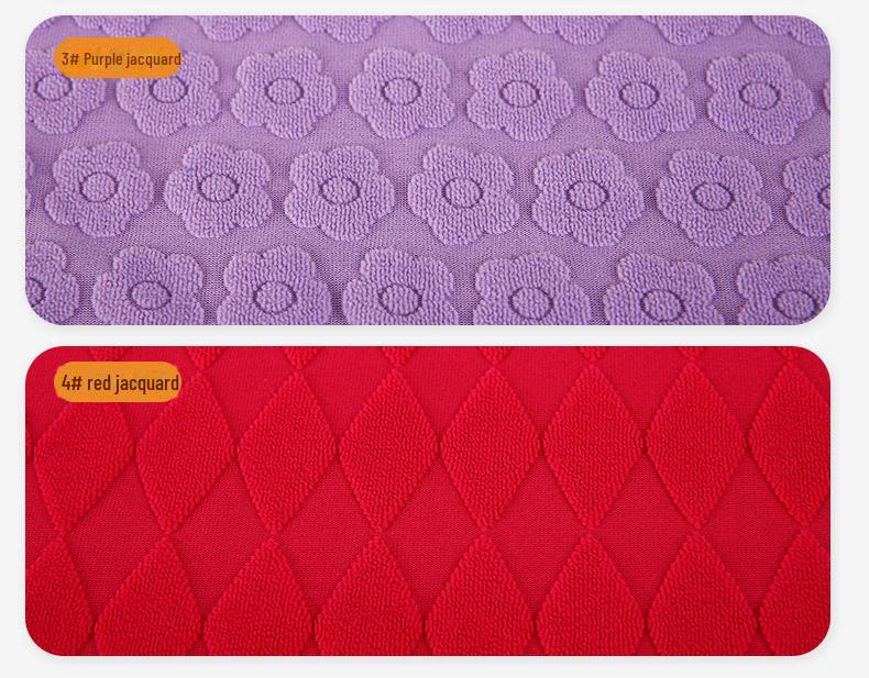 Dyed 100D Polyester Jacquard Towel Fabric for Shoes and Hats