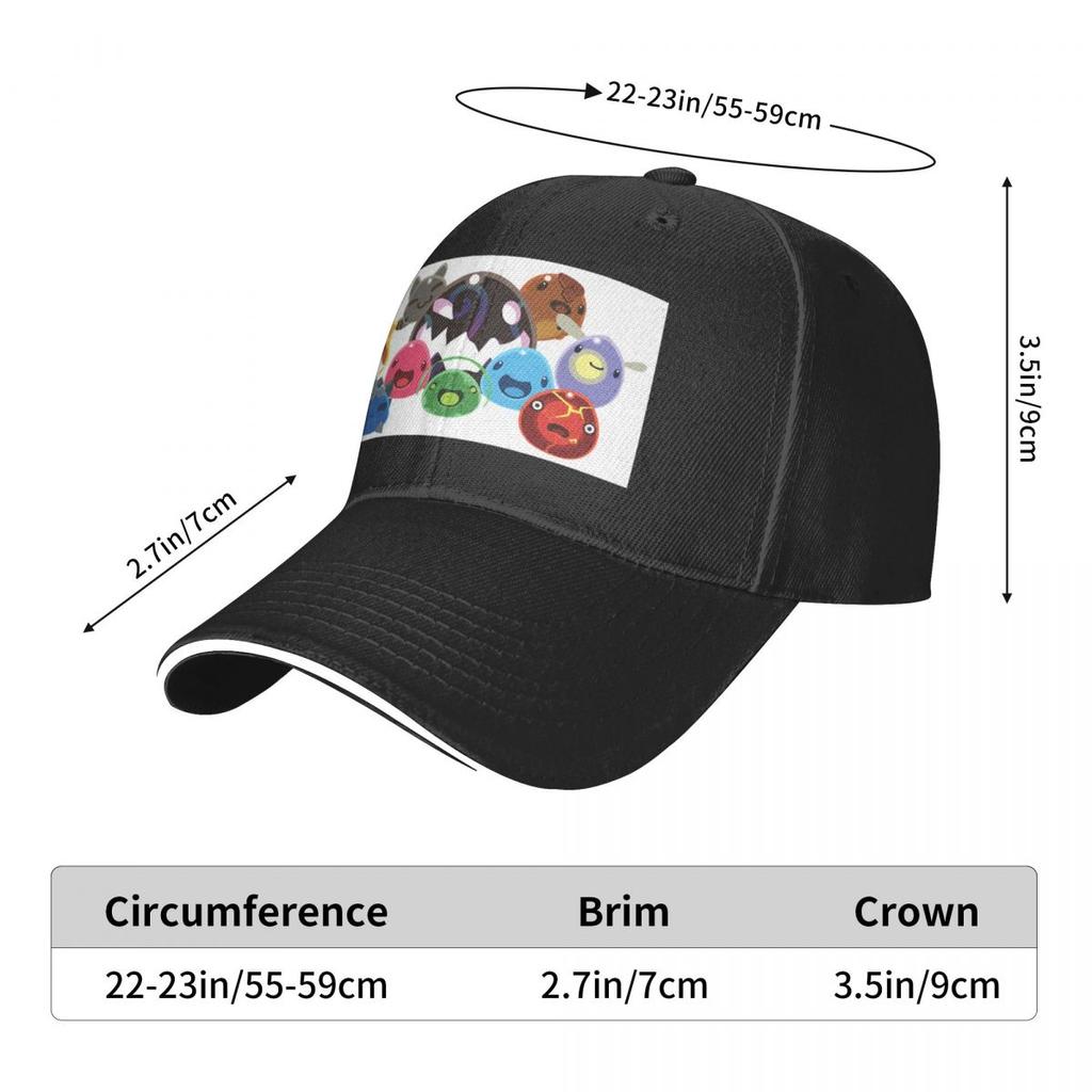 Casquette de Baseball Slime Rancher Slimes, chapeau de Couple à la mode, casquette de sport respirante d'été, chapeaux de papa en plein air, chapeau de soleil respirant