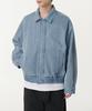 Musinsa Standard Oversized Denim Blouson Jacket [Light Indigo]