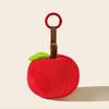 Cartoon Bag Pendant Mango Plush Key Ring Creative Fruit Key Chain  Women