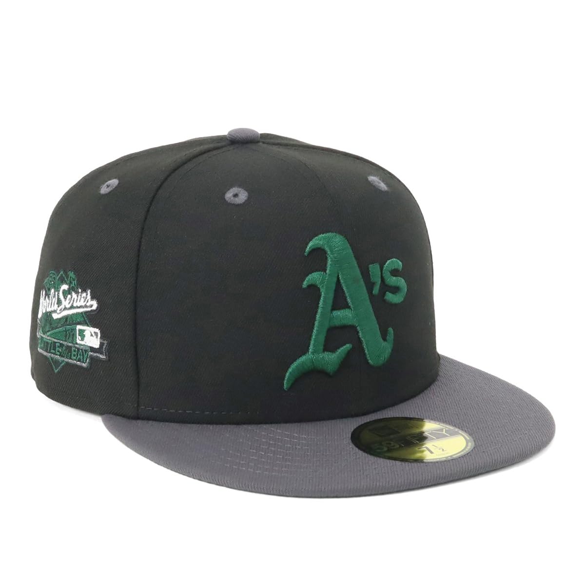 

New Era 59FIFTY Cap MLB Oakland OAK Side Under ONSPOTZ and Gokyu Fifty Side Flat Streetwear Travel Sun Protection (70899491, NER35C6233) Athletics,