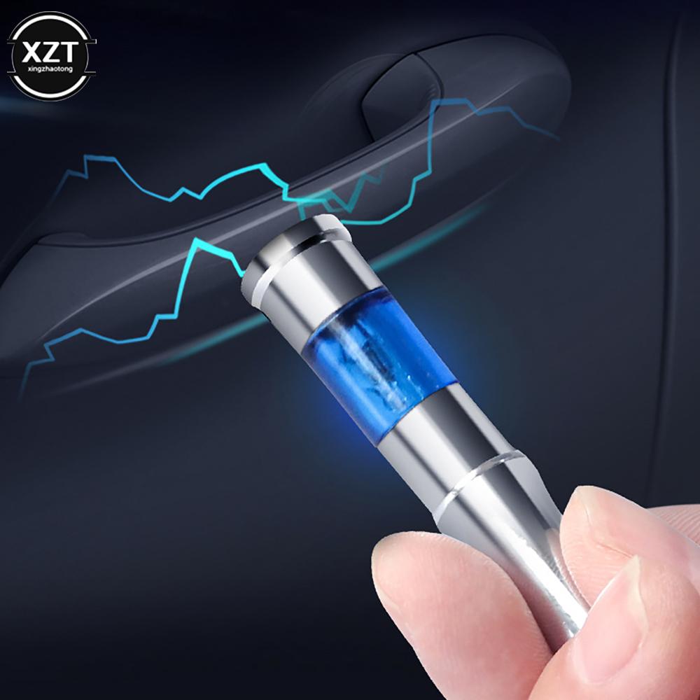 New Static Rod Electrostatic Discharger High Voltage Anti-Static Keychain Silver Tone Winter Dry Climate Static Eliminator