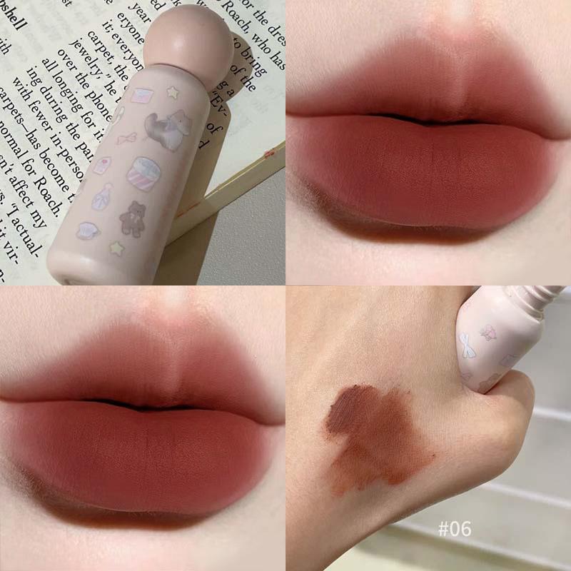 HERORANGE Leap Light Radiant Velvet Matte Lip Mud - Highly Pigmented, Long-Lasting, Complexion Enhancing Gloss