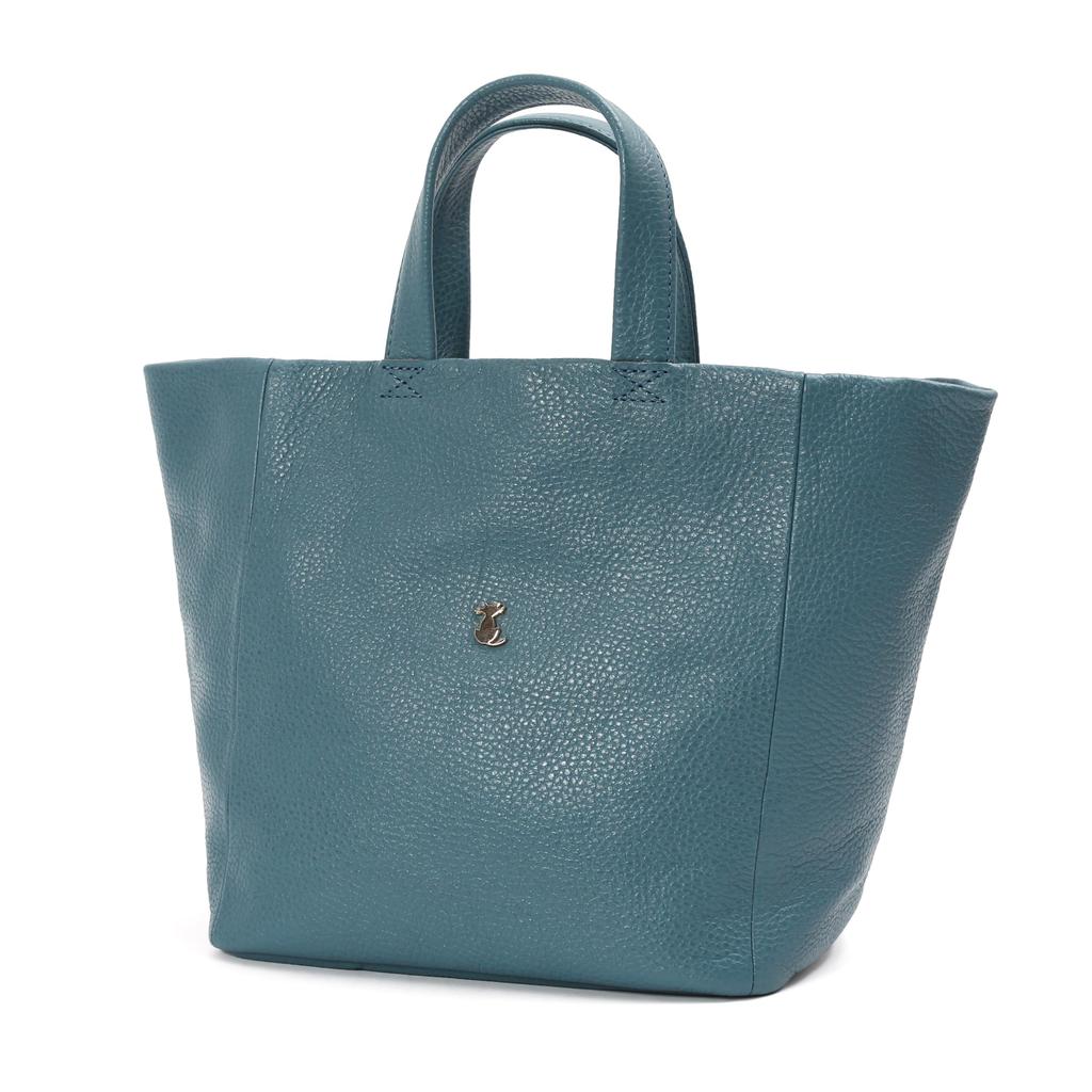 Of Mini Tote Bag Cowhide KAKURENBO Series [Essence Poison] Women's KDE-3231 (CAT Blue)