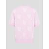 Binpolleidiseu [B. My] Ribbon Pattern Short Sleeve Knit Pink (Bf5251N02X)