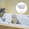Pet Supplies Waterproof Pet Bathing Cap Reusable Breathable Dog Earmuffs PU Comfortable Cat Shower Cap Washing Cat