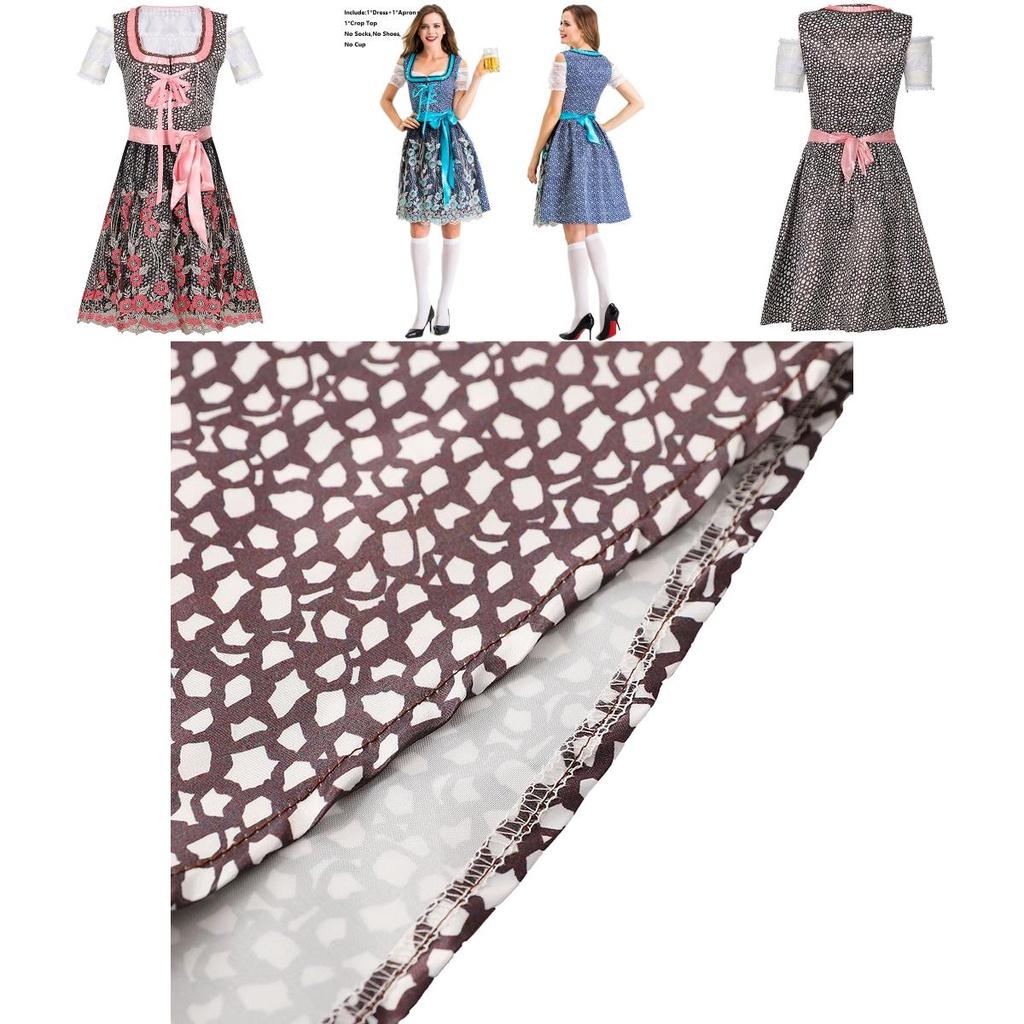 Classic Women's Dirndl Dress For Oktoberfest With Exquisite Design And Vibrant Colors