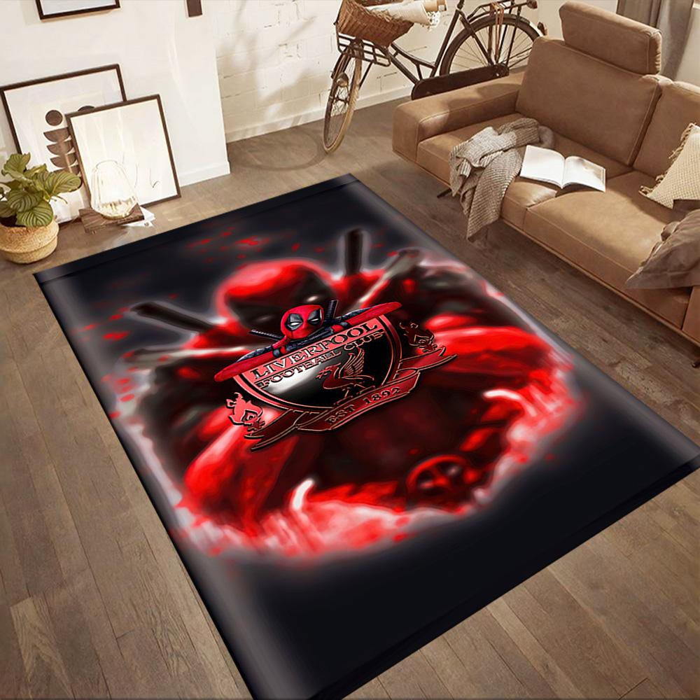 Liverpool Football Club Floor Mat Perfect For Bedrooms Hallway Playrooms Entryway Antislip Carpet Anime Office Decor Spiritual Gift