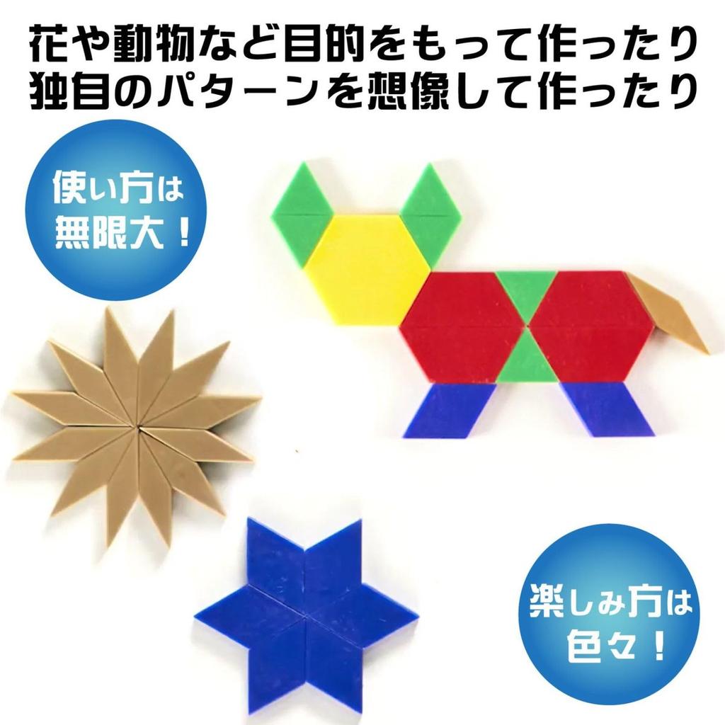 Learning Resources Pattern Blocks Mini-Set, 100 Plastic Pieces, Educational Geometry Manipulatives for Math Learning