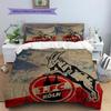 Köln FC Pattern Bedding Home Decoration Birthday Gift (1 * duvet cover + 2 * pillowcase, without core)