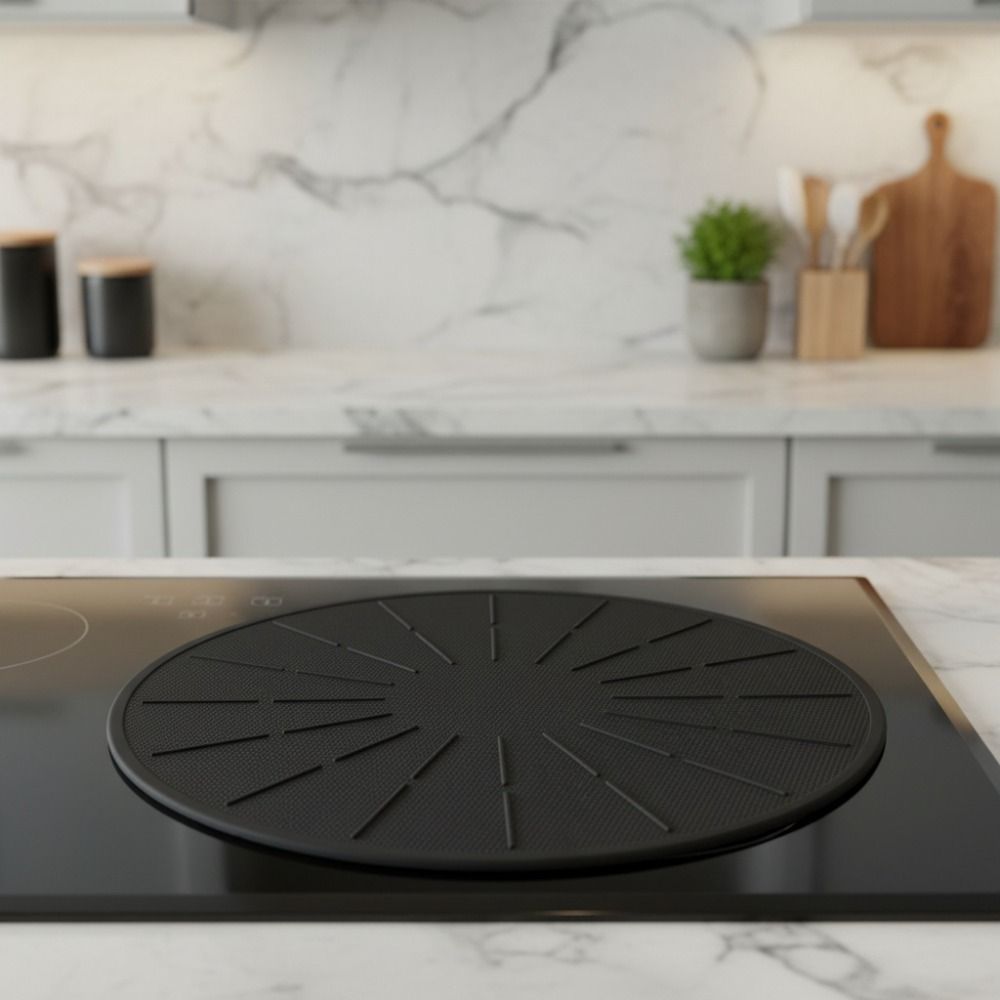 Scratch Resistant Induction Stove Protection Cover Round Pot Mat Induction Cook-top Mat Home