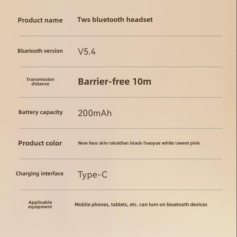 Die neuen TWS Wireless In-Ear Stereo mit hoher Klangqualität sind kompakt, tragbar und universell