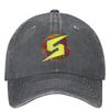 Giant Metroid Baseball Cap Samus Logo Video Game Outdoor Gym Fitted Retro Hip Hop Hats Women Unisex Casual Design Baseball Caps