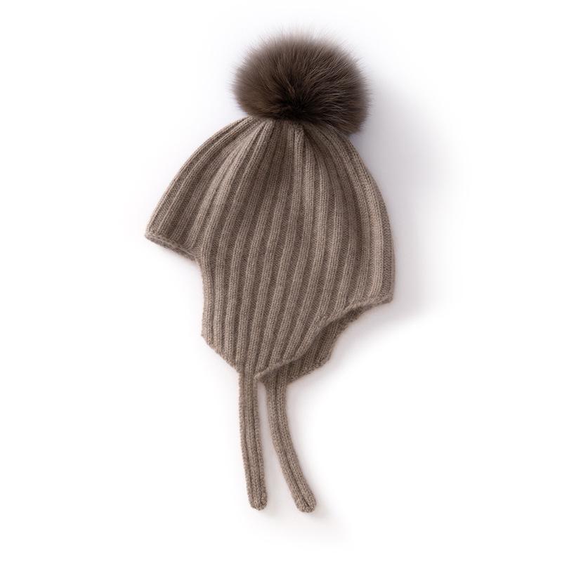 

Children s Wool Knit Hat - Stylish Autumn & Winter Fashion for Boys & Girls One Size фіолетовий