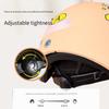 Dual-Visor Half Helmet for Electric Motorcycle Scooter, All-Season Sun Protective Safety Riding Helmet for Men Women