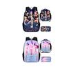 Girls Backpack Primary School Student Backpack Printed Children's Bag Shoulder Bag Pencil Case Three-piece Set