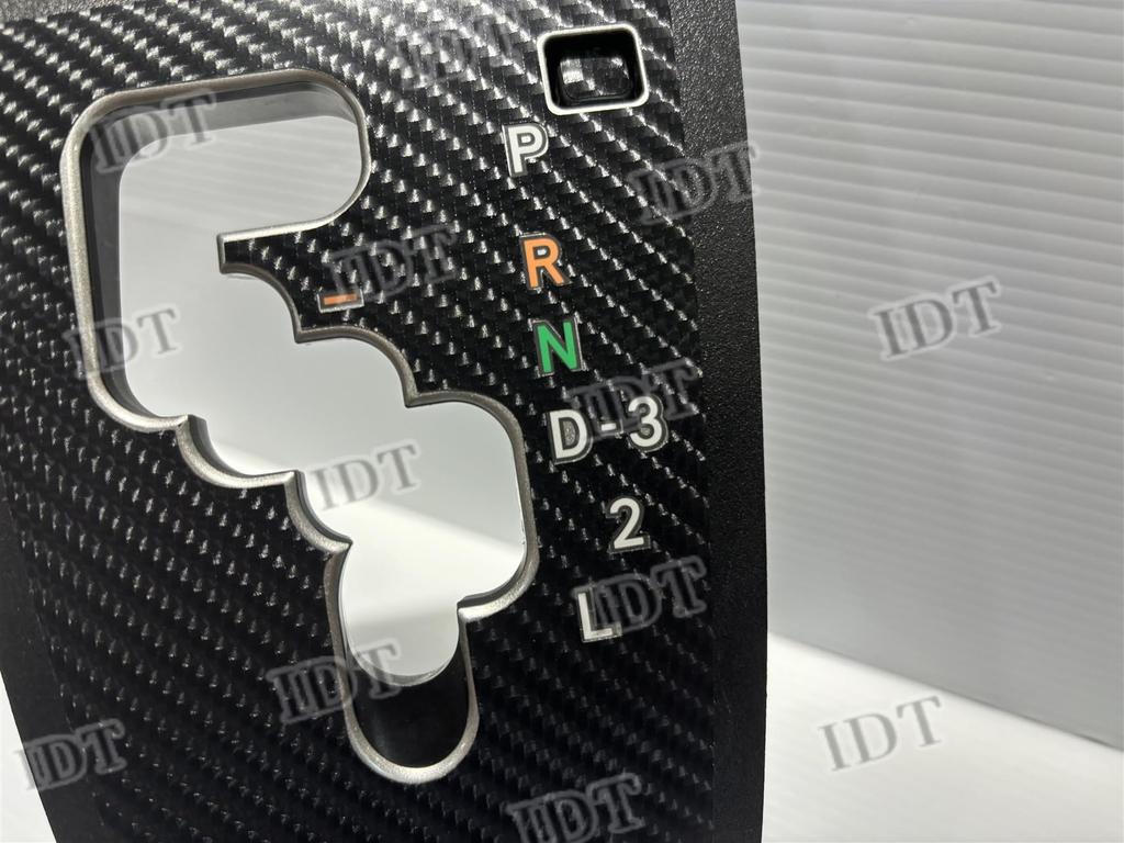 IDT 200 Series Hiace 3 Type Shift Panel Sticker AT Exclusive Interior Custom Sheet