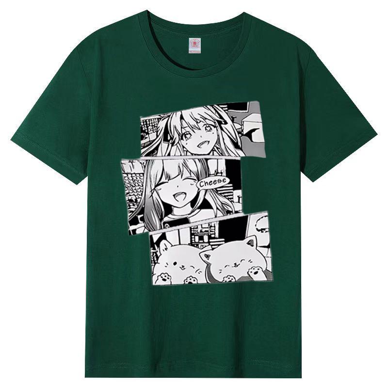 Printed Fashion Ladies Short Sleeve T-Shirt Summer