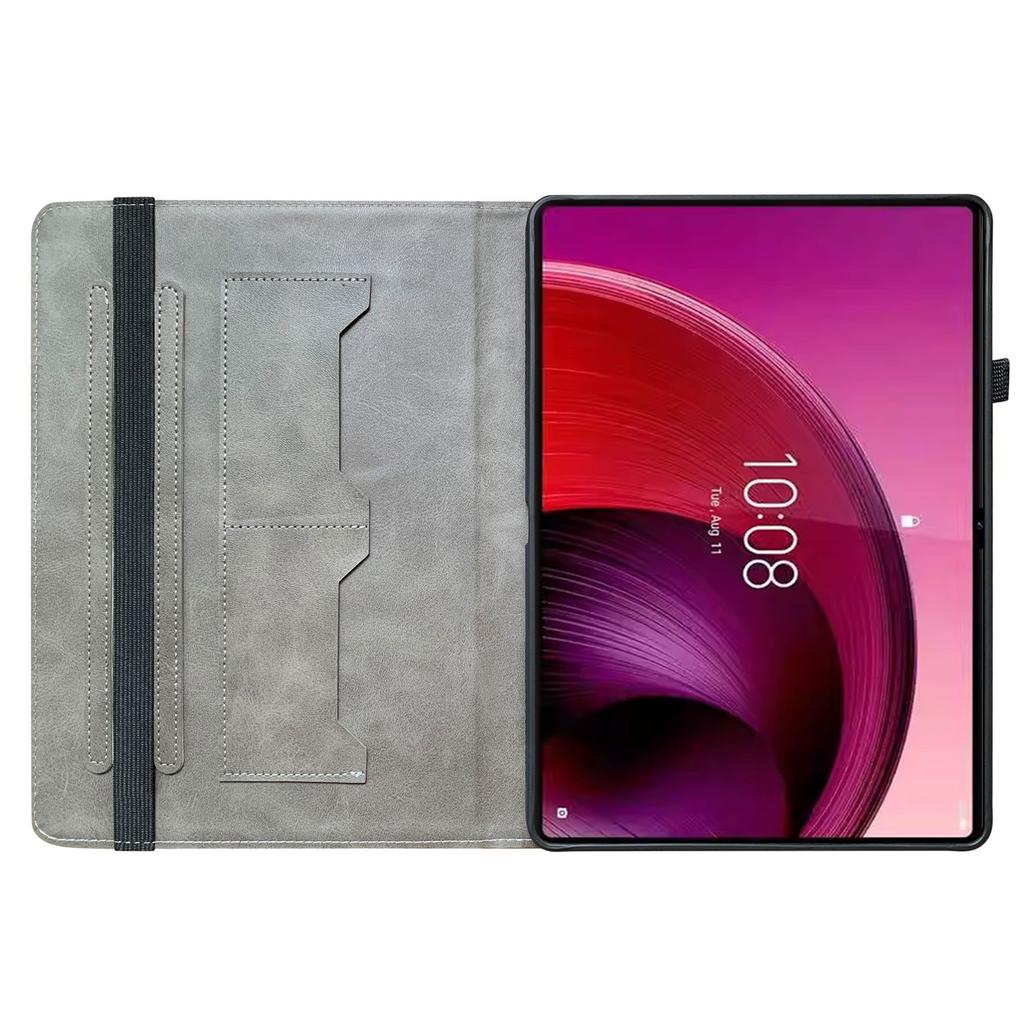 Für Lenovo Tab M11 TB-330FC/Xiaoxin Pad 11 2024 TB-331FC Lederhülle Muster bedruckt Ständer Tablet-Hülle mit Kartenfächern