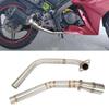 Motorcycle Modification Exhaust Middle Link Pipe Fit for YZF R15 MT?15 2008?2017