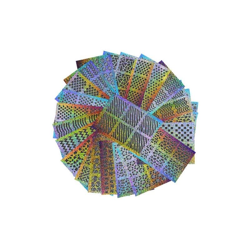 

Timeless 24 Sheets Nail Art Manicure Stencil Stickers With Classic Appeal