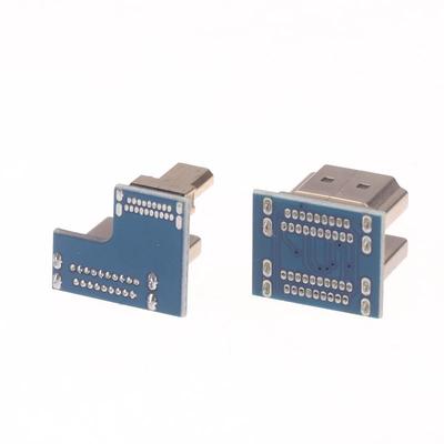 Micro 1.4 Male To Male Bidirectional Connector Adapter For Raspberry Pi 4B 3B Monitor Projector Video Transmission