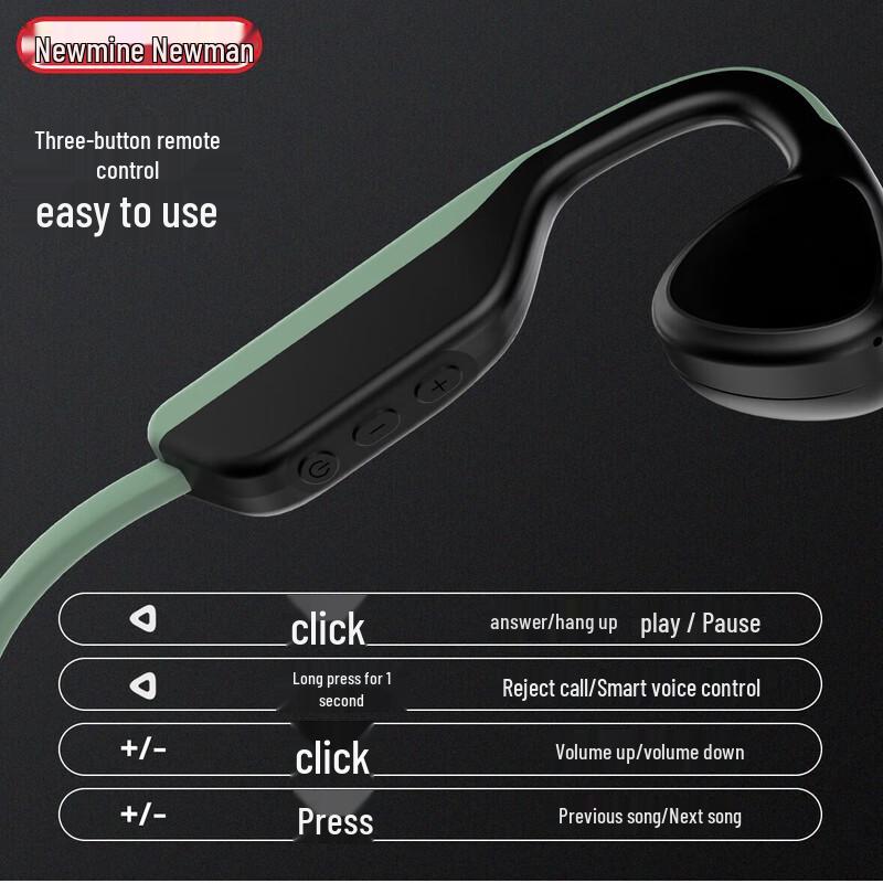 Newmine H81 Bone Conduction Bluetooth Sports Headset