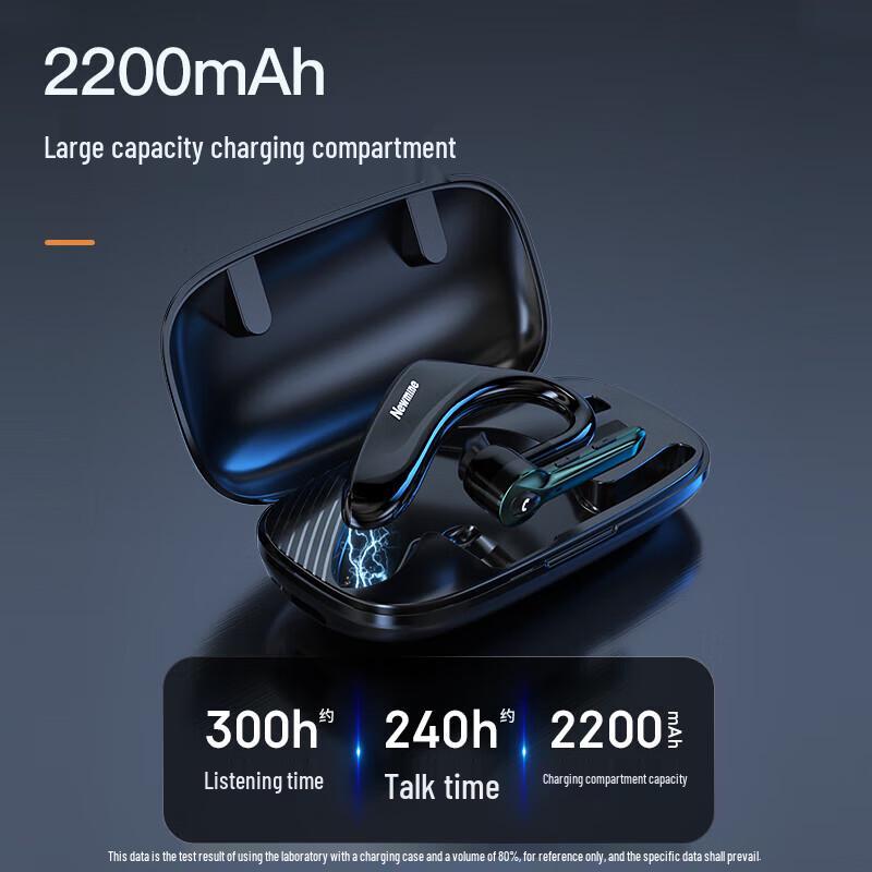 Newsmy SL88 Wireless Bluetooth Single Ear Ear-Hook Headset