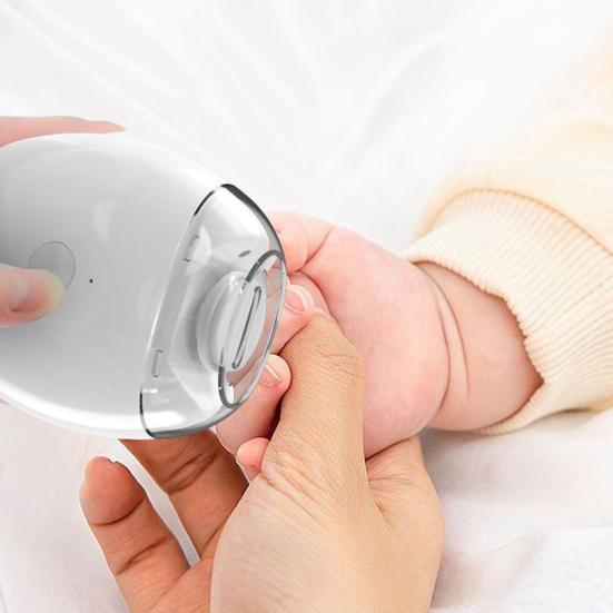 LED Işıklı Otomatik Tırnak Kesici Çocuklar Yetişkinler Yaşlılar İçin Elektrikli Tırnak Makası 3 Hızlı Bebek Manikür Zımpara Dosyası Tırnak Kesici Cilalayıcı