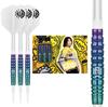 Target Japan MAYO G6 MAX Tungsten 6 2BA Soft Tip Dart Set White Pixel Tip MAYO G6 MAX 210436 90% K-Flex No. (Shape) 19.5g