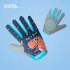 Kids Cycling Gloves Half-Finger Cartoon Design Breathable Anti-Slip Balance Bike Bicycle Roller Skating Fall