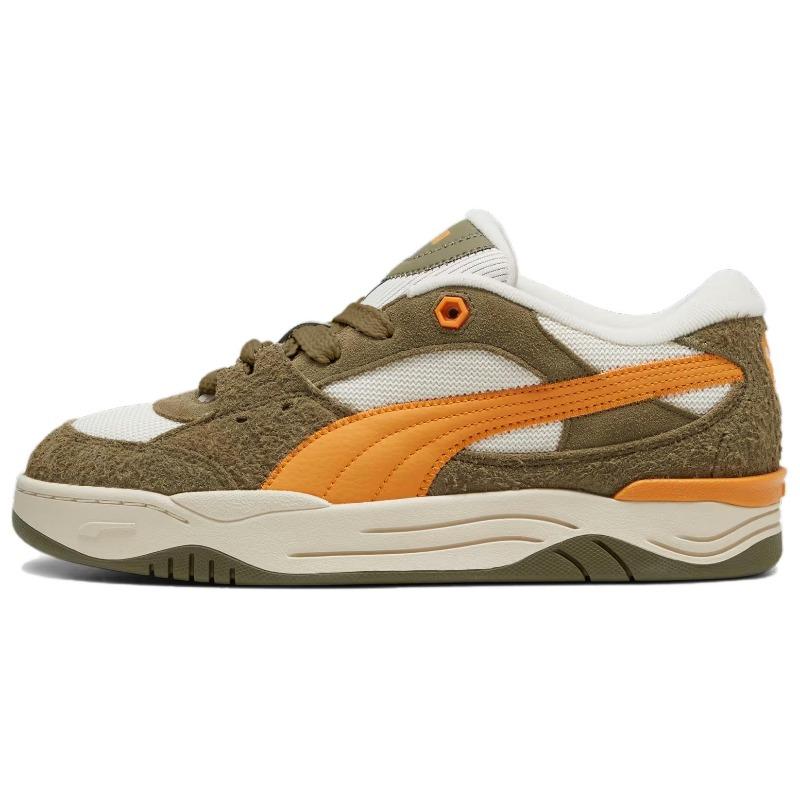 PUMA Unisex Olive Green 180 Leather