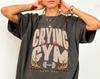 Crying At the Gym Graphic Tee, Down Bad Shirt, Unisex Concert Shirt, Gift Idea for Friend