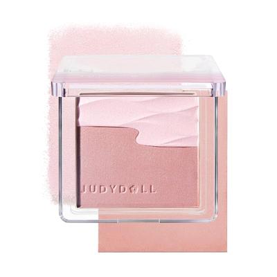 Official Japanese JUDYDOLL Idol Cheek Maker Cheek Highlighter Point Makeup Powder Type Dewy Makeup (03 Heroine Lilac, 5g)