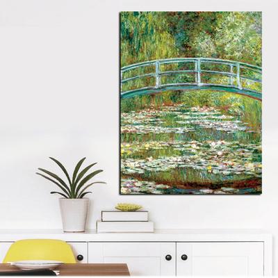 Vintage Reprodukce Claude Monet Obrazy na plátně Reprodukce a plakáty Lekníny Nástěnný obraz pro domácí dekoraci Cuadros