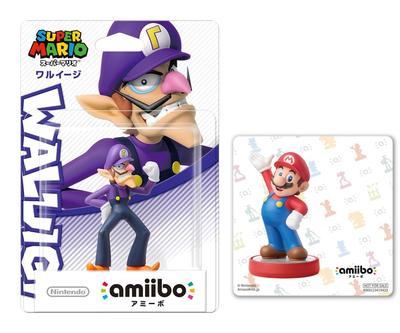 Amiibo Waluigi Mario Original-Aufkleber enthalten (Super Series) [Bonus]