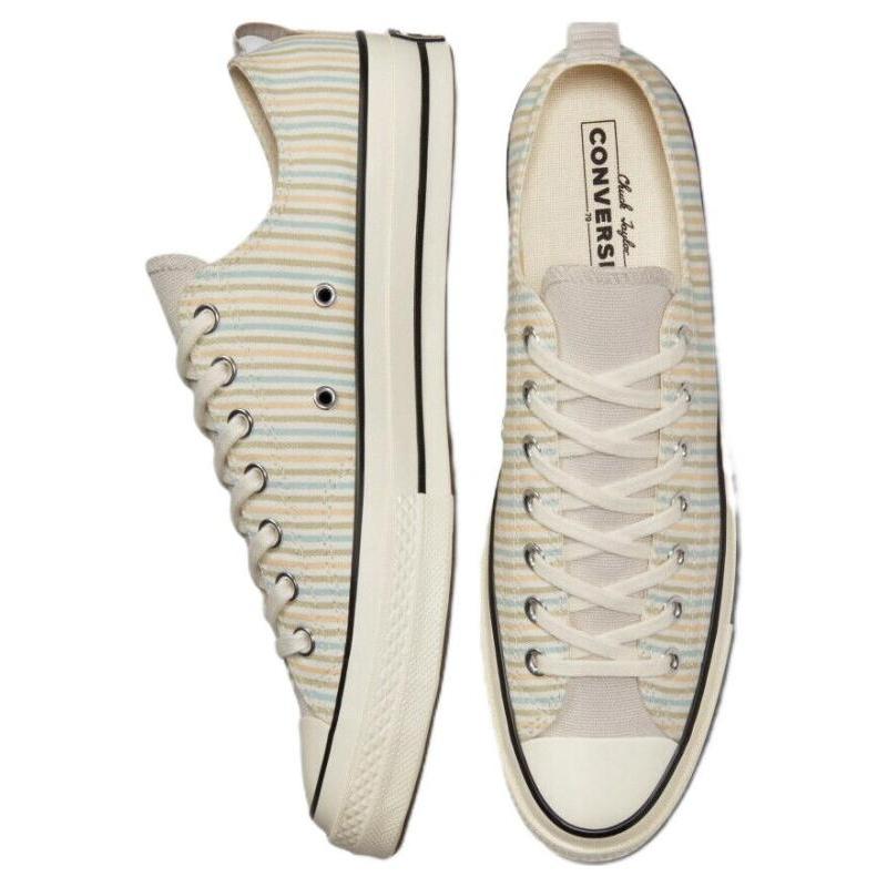 Converse Chuck 70 Chuck Taylor All Star Casual Stripe Low-Top Canvas Unisex Blue Brown