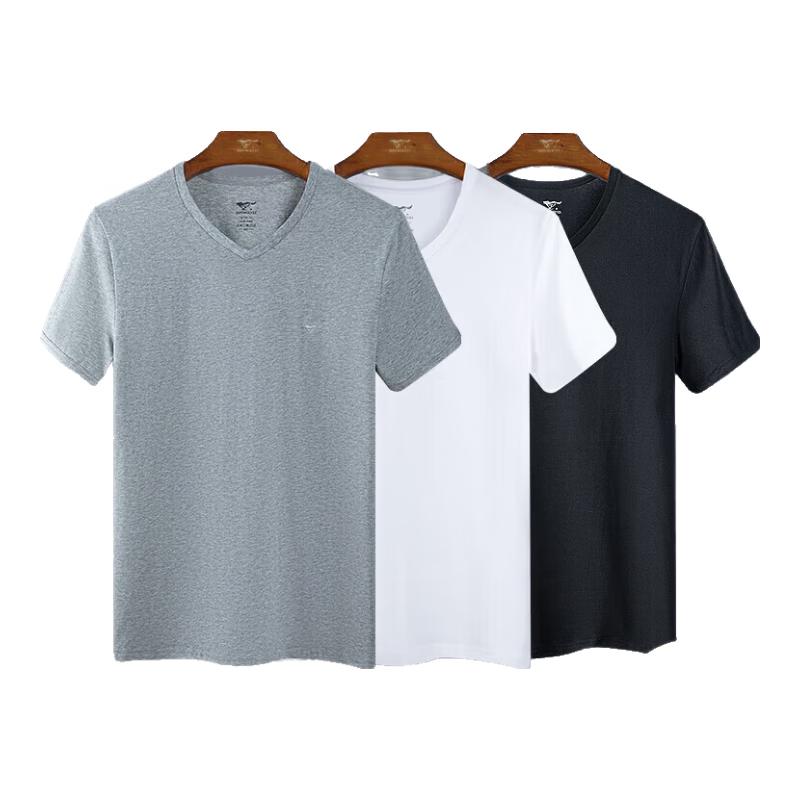T-shirt da uomo a maniche corte 100% cotone