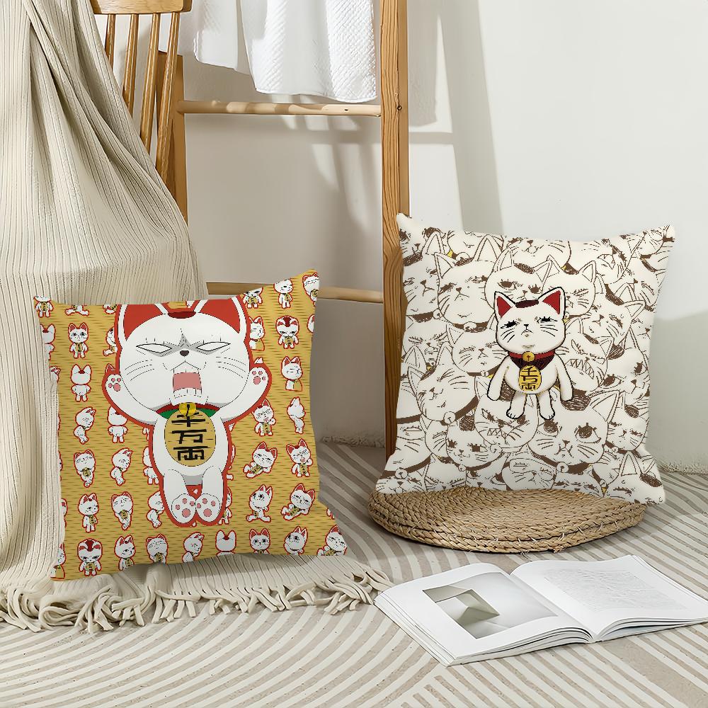 Anime D-DanD-dadan Turbo Granny Pillow Case Office Cushions Suitable For Sofa Car Bedroom Decorative Cushion Cover