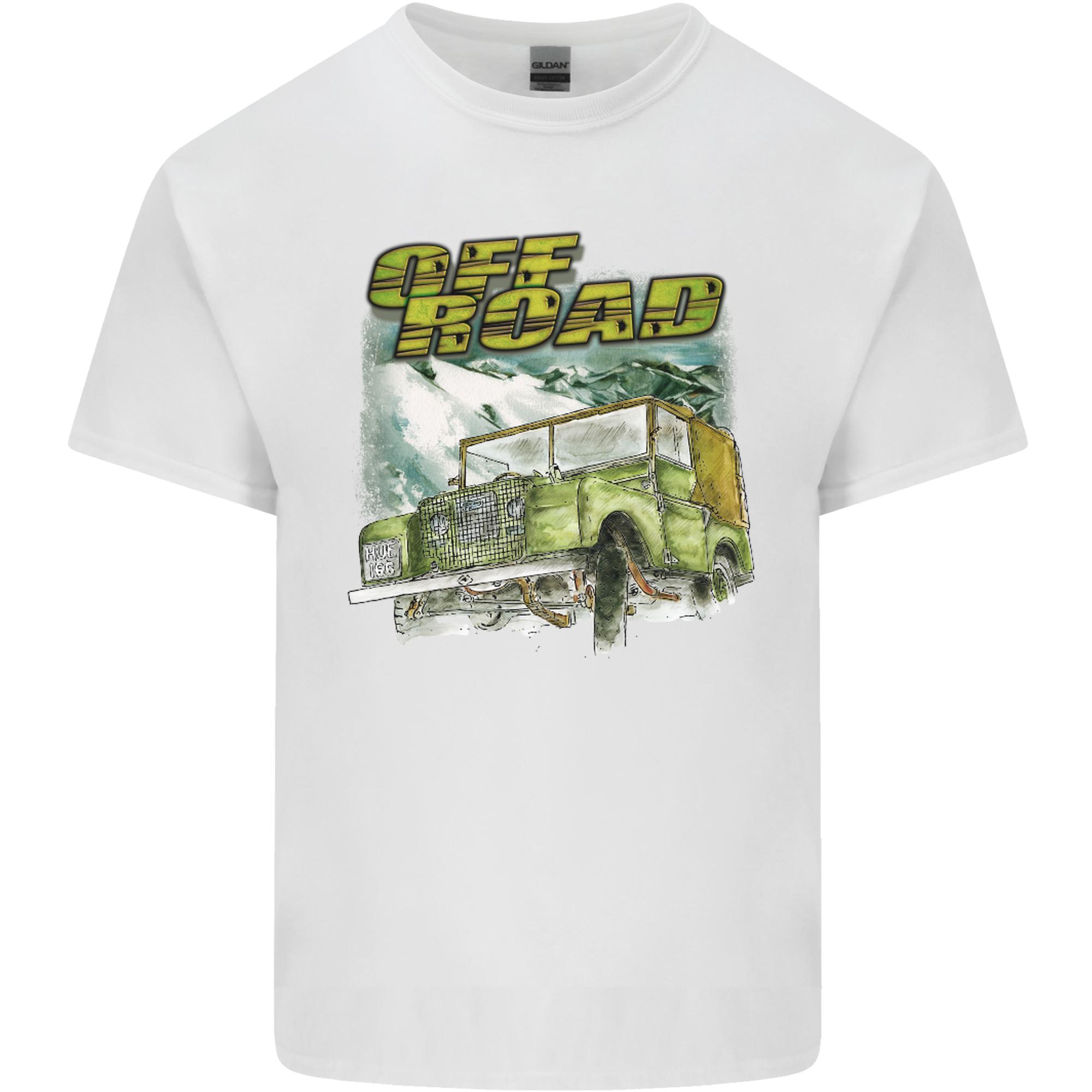Off Road 4X4 Off Roading Four Wheel Drive Unisexs Light Cotton TShirt S