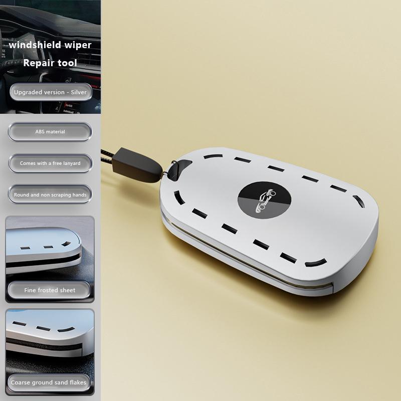

Инструмент для обслуживания автомобильных дворников Автомобильный инструмент для ремонта дворников лобового стекла Инструмент для резки дворников автомобиля Инструмент для чистки Портативные автомобильные аксессуары серебряный