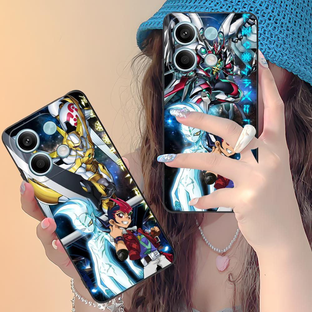 Yugioh Yuma Tsukumo Mobile Phone Case for Xiaomi Redmi 15 14 13 12 A5 3 2 1 C Plus 4G 5G Colorful Printing Cover Pretty Cover